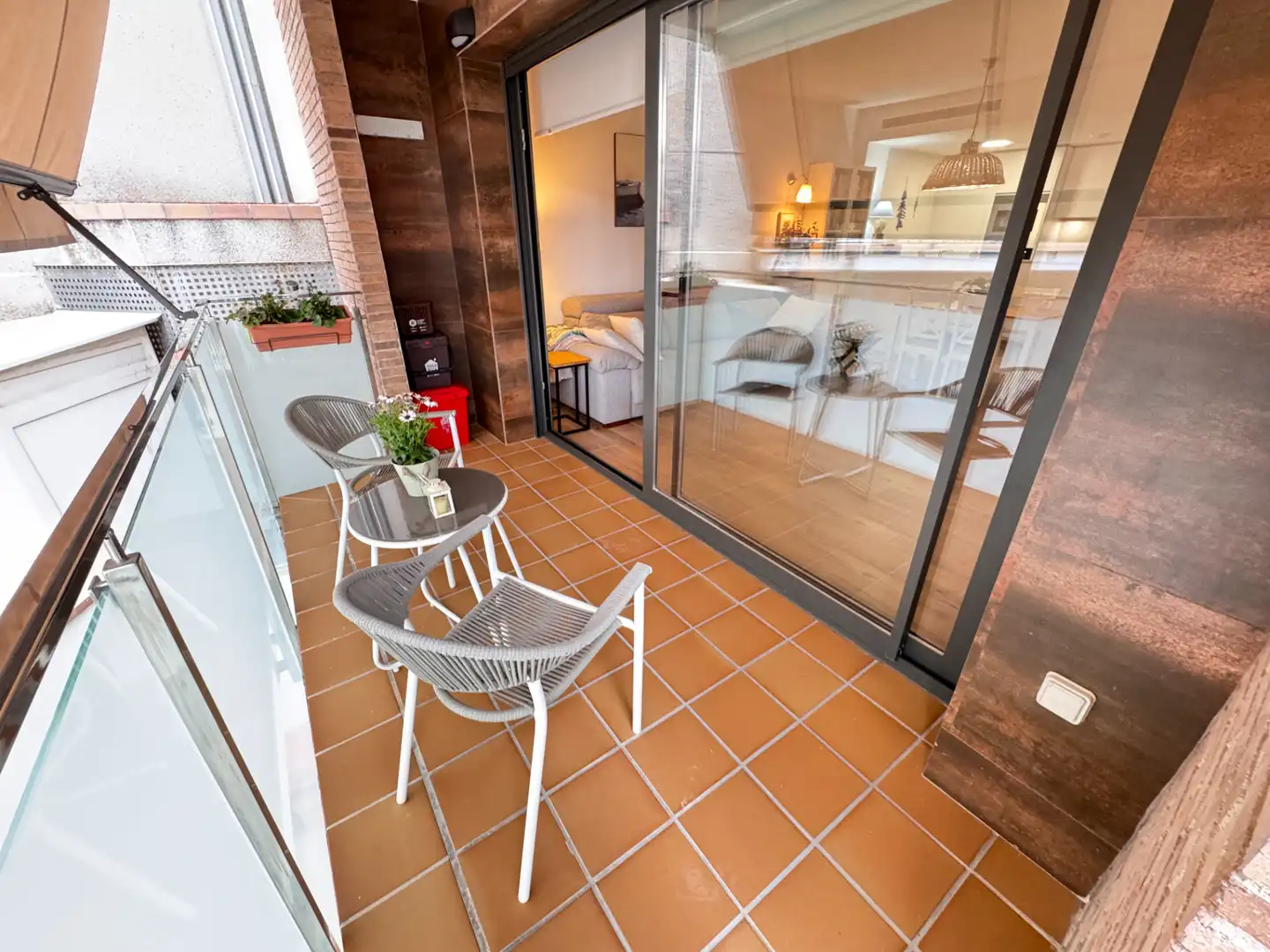 Terrace of Flat for sale in Cardedeu  with Air Conditioner, Heating and Balcony