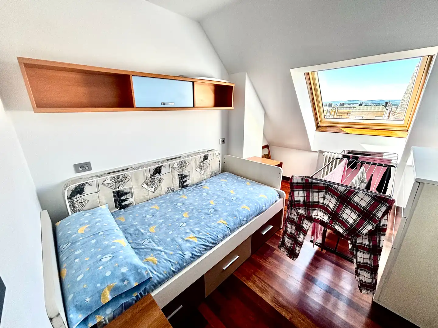 Schlafzimmer von Maisonette zum Verkauf in Lugo mit Heizung, Parkett und Terrasse