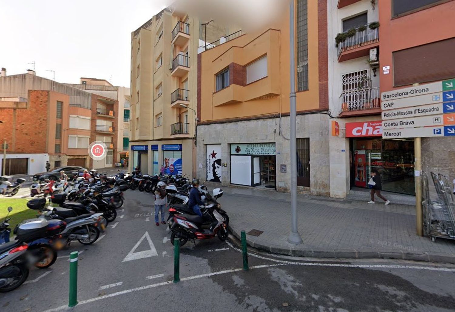 Vista exterior de Oficina en venta en Blanes