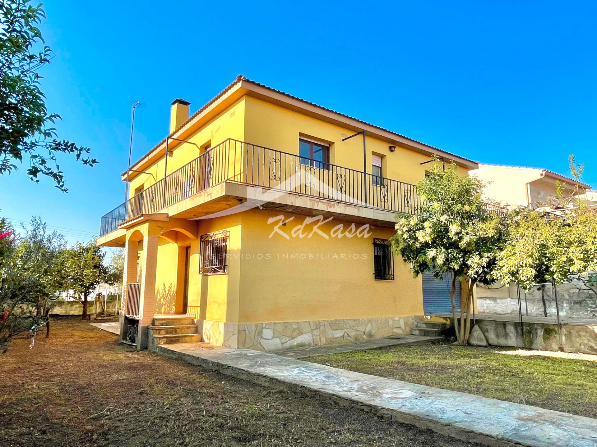Exterior view of House or chalet for sale in Mont-roig del Camp  with Private garden, Terrace and Storage room