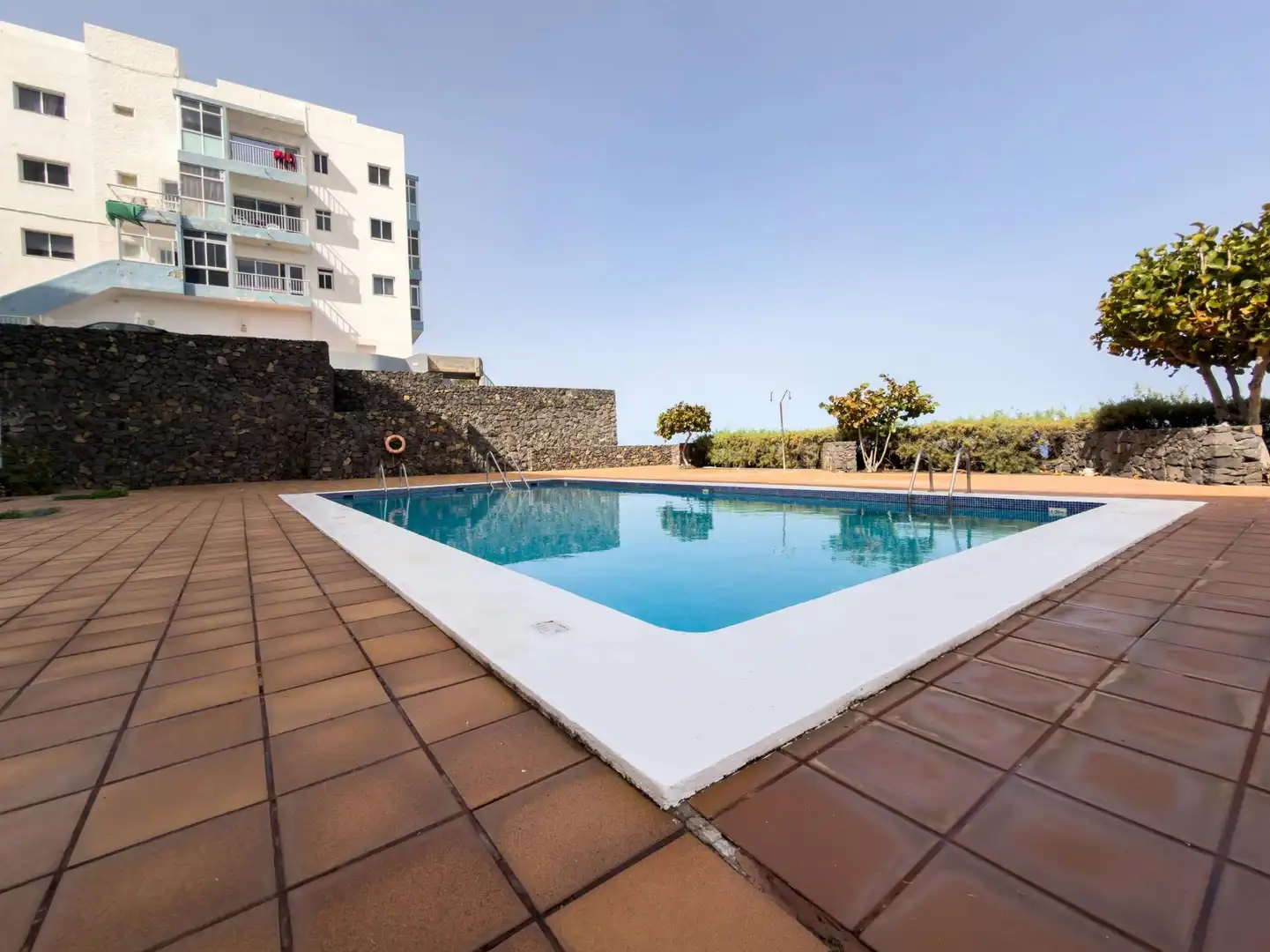 Piscina de Apartament en venda en San Cristóbal de la Laguna amb Jardí privat, Terrassa i Piscina comunitària