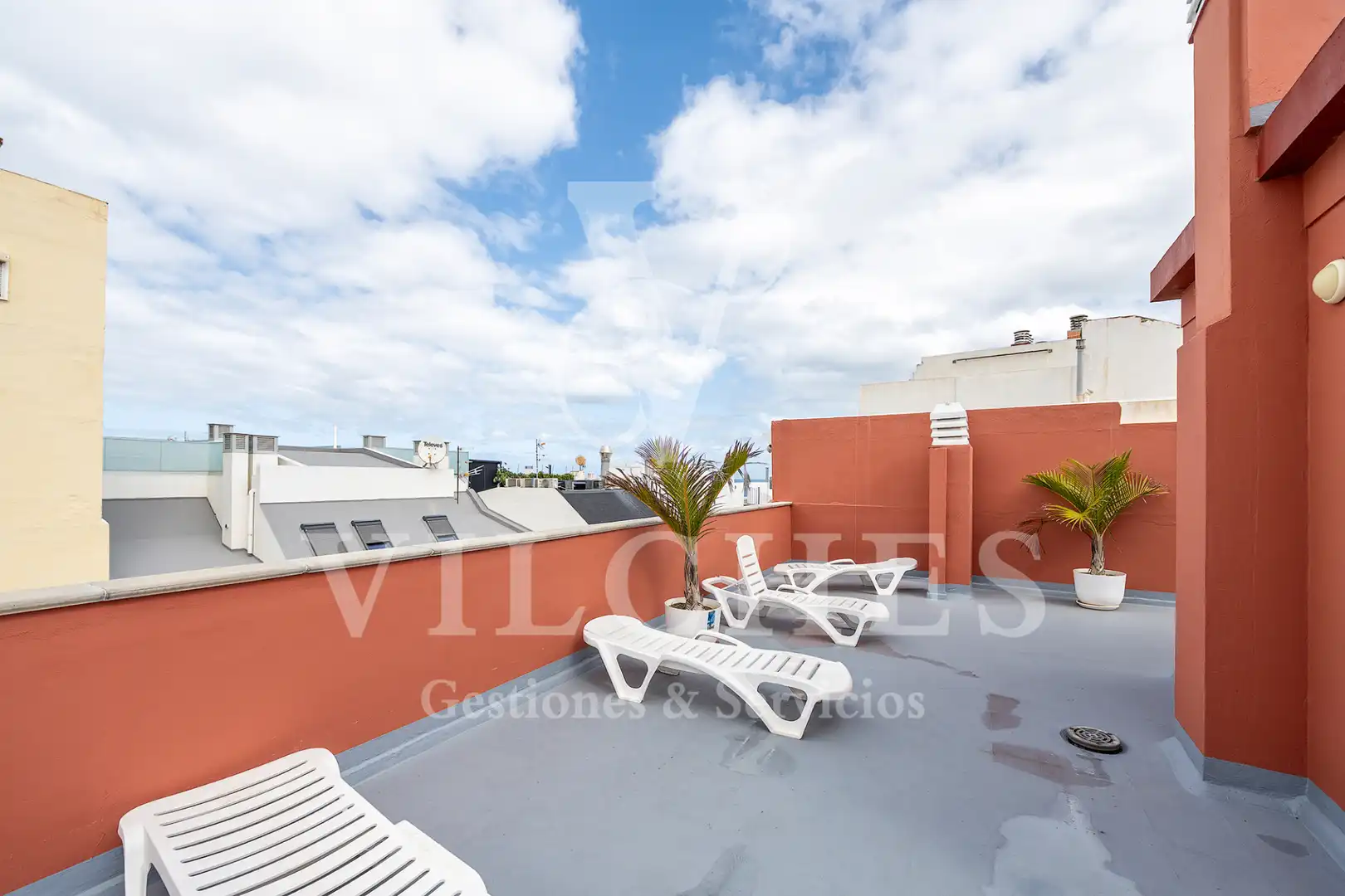 Terraza de Piso en venta en Las Palmas de Gran Canaria con Amueblado y Balcón