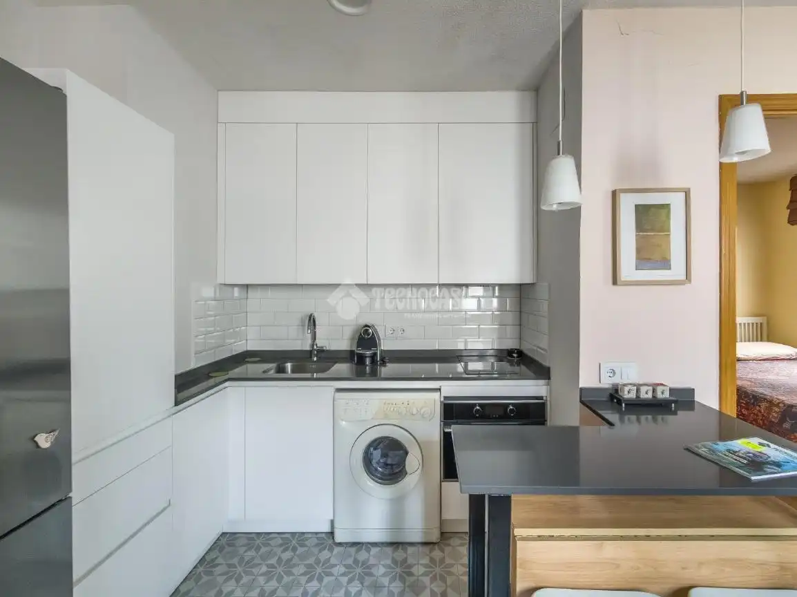 Küche von Wohnung zum Verkauf in Madrid mit Klimaanlage und Heizung