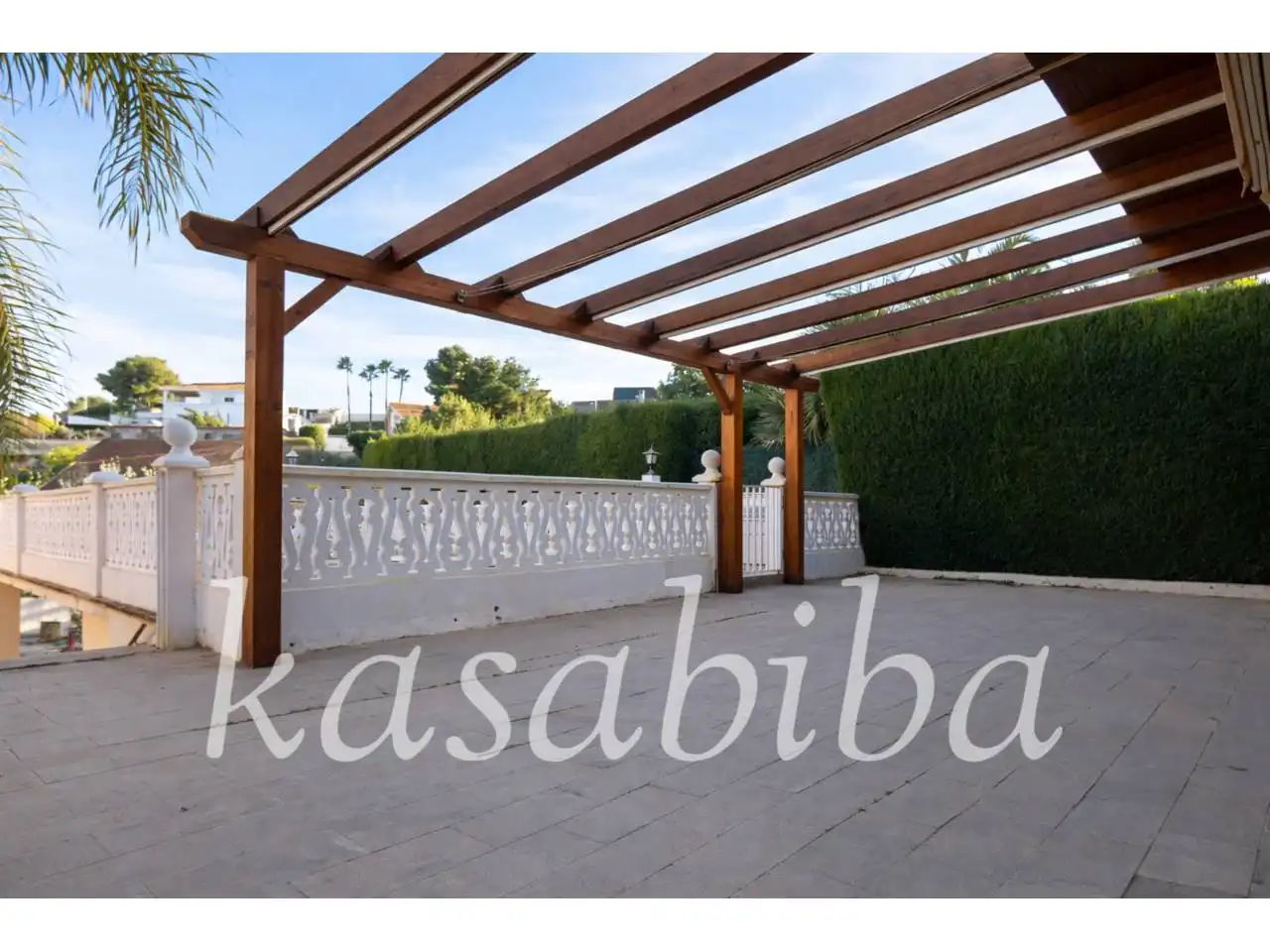 Terraza de Casa o chalet en venta en Chiva con Aire acondicionado, Calefacción y Jardín privado