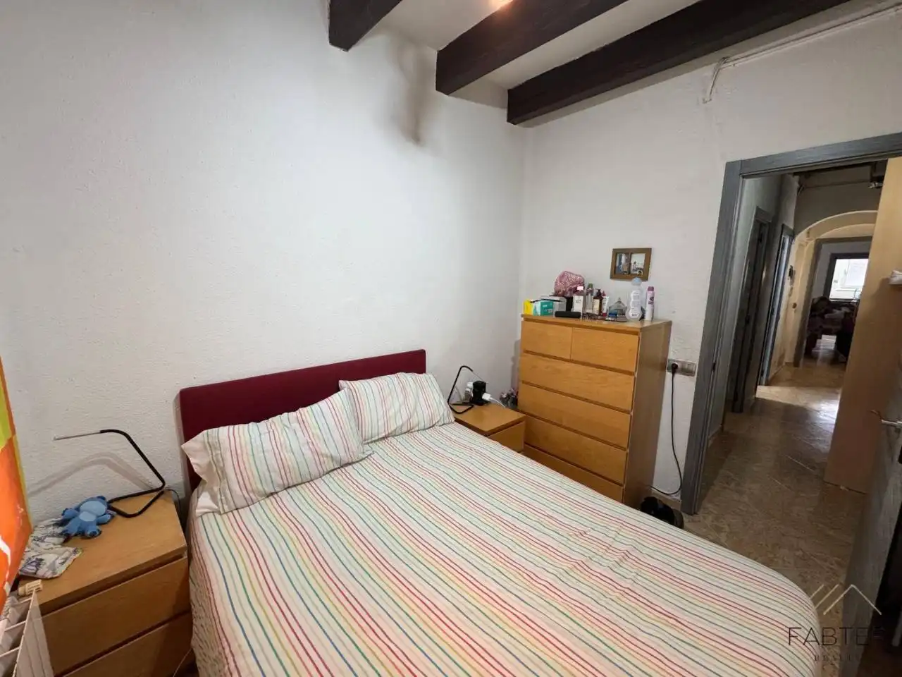Bedroom of Flat for sale in Caldes de Montbui  with Air Conditioner, Heating and Terrace