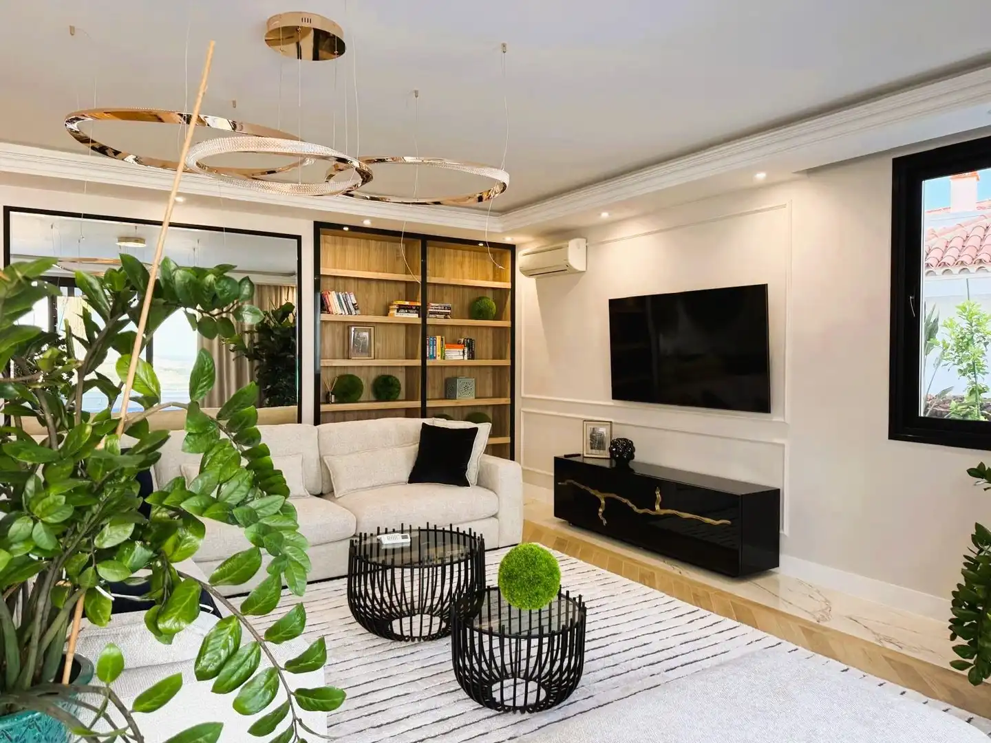 Living room of Houses for sale in Adeje  with Air Conditioner, Private garden and Terrace