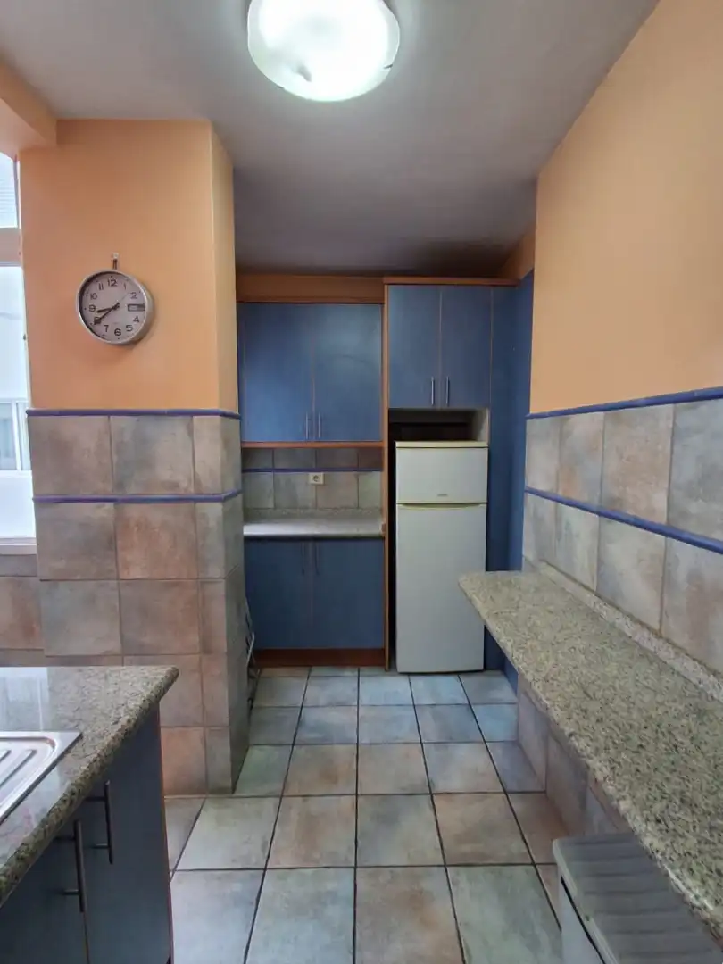 Cocina de Piso de alquiler en Las Palmas de Gran Canaria con Parquet, Horno y Balcón