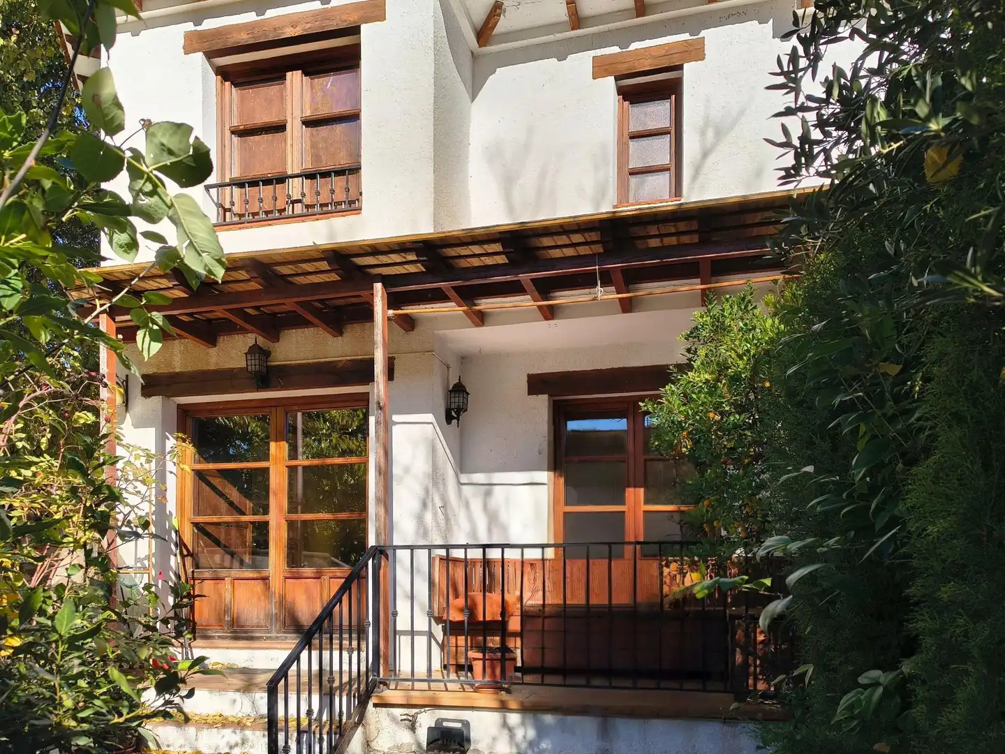 Vista exterior de Casa adosada en venta en Olmeda de las Fuentes con Calefacción y Terraza