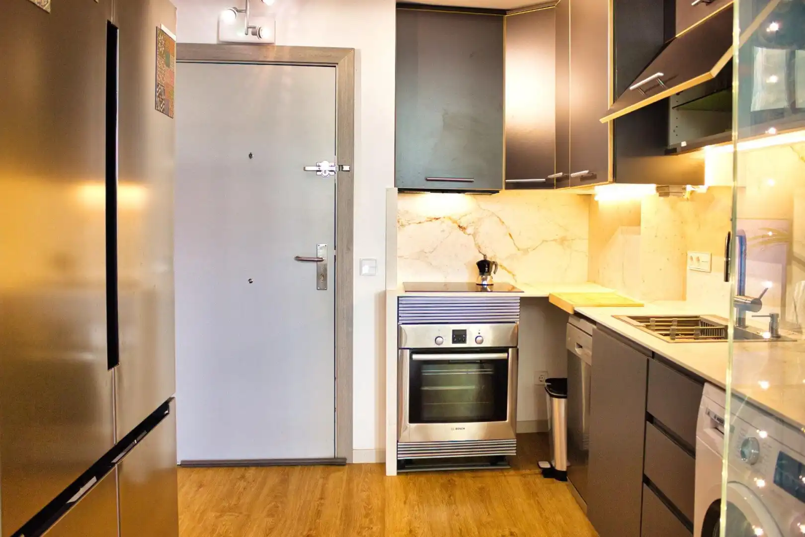 Küche von Wohnung zum Verkauf in San Sebastián de los Reyes mit Klimaanlage, Heizung und Terrasse