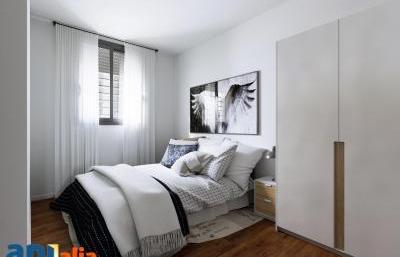 Bedroom of Flat for sale in Cornellà de Llobregat  with Heating and Balcony