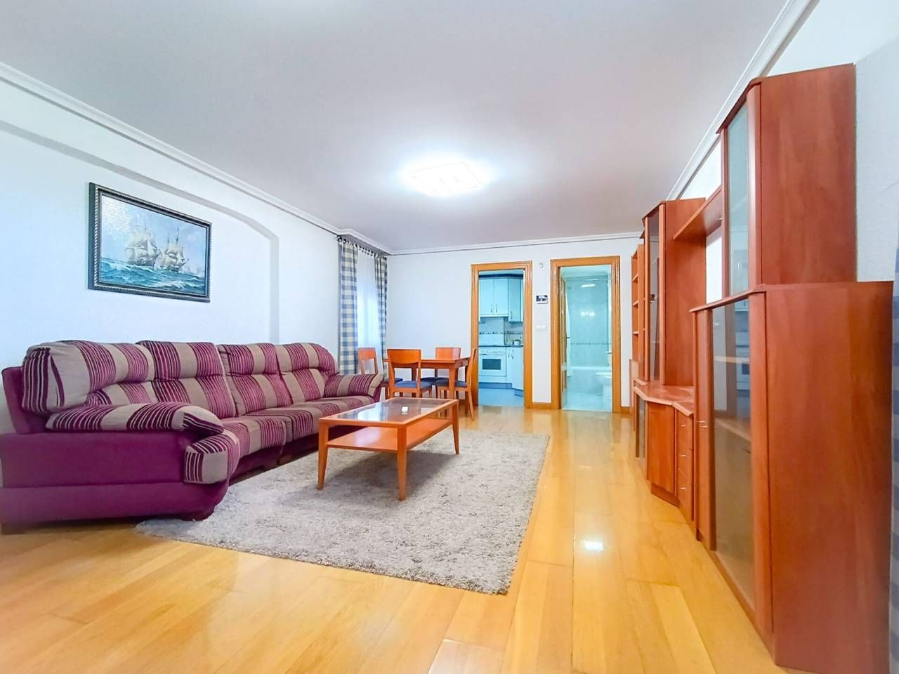 Living room of Flat for sale in Burgos Capital  with Heating and Furnished