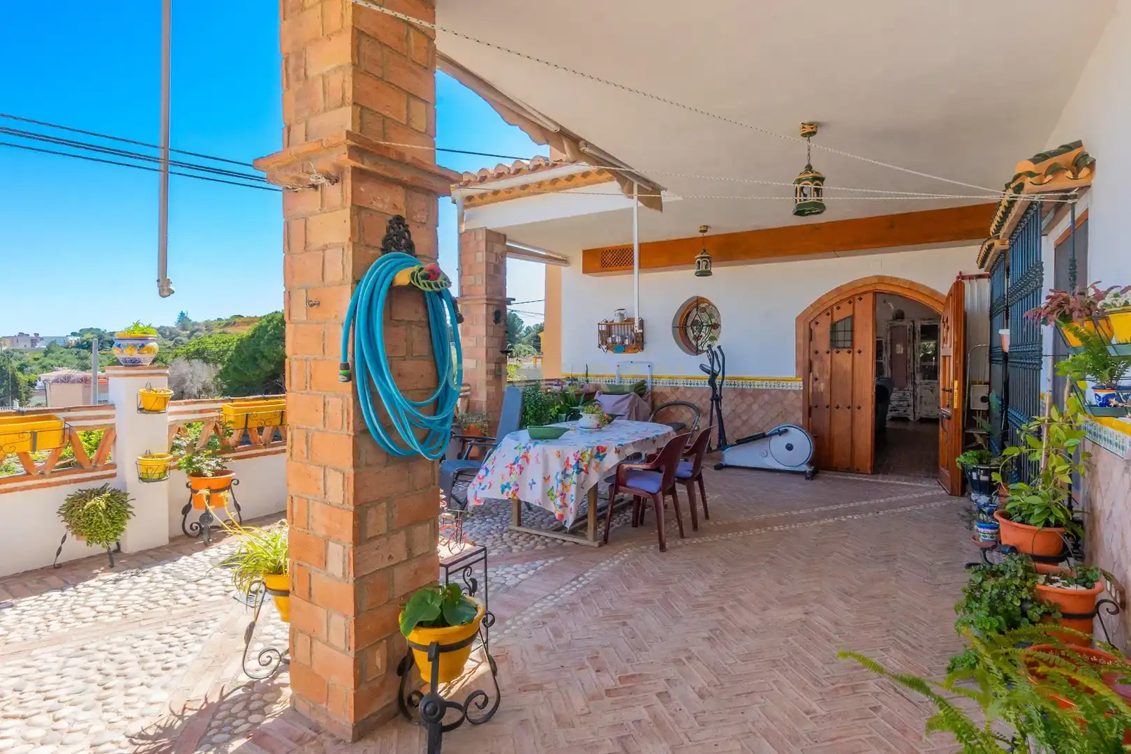 Terraza de Casa o chalet en venta en Torremolinos con Aire acondicionado, Jardín privado y Trastero