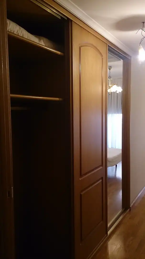 Schlafzimmer von Wohnung zur Miete in Zaragoza mit Klimaanlage, Heizung und Parkett