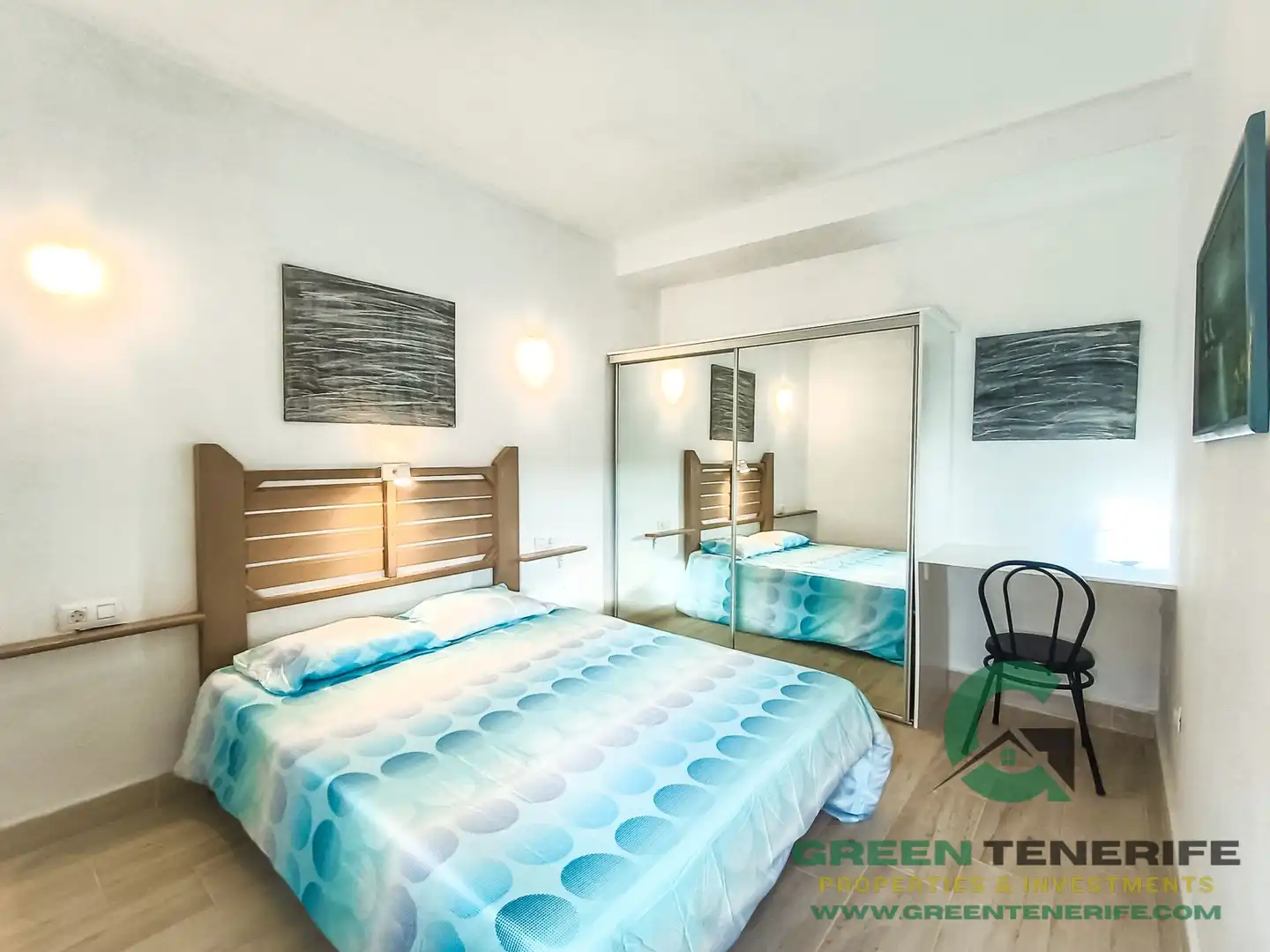 Bedroom of Flat for rent in Guía de Isora  with Terrace and Furnished