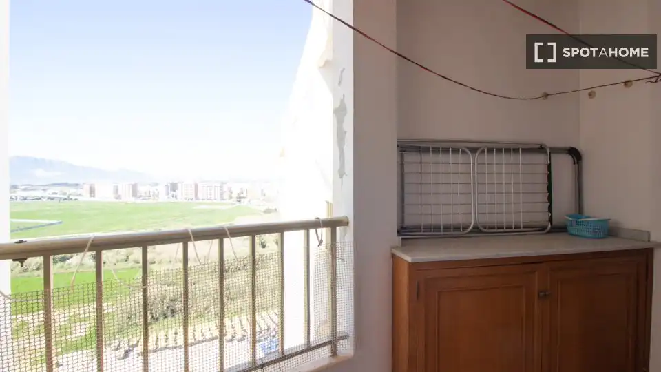 Terraza de Piso de alquiler en Cullera con Aire acondicionado, Calefacción y Amueblado