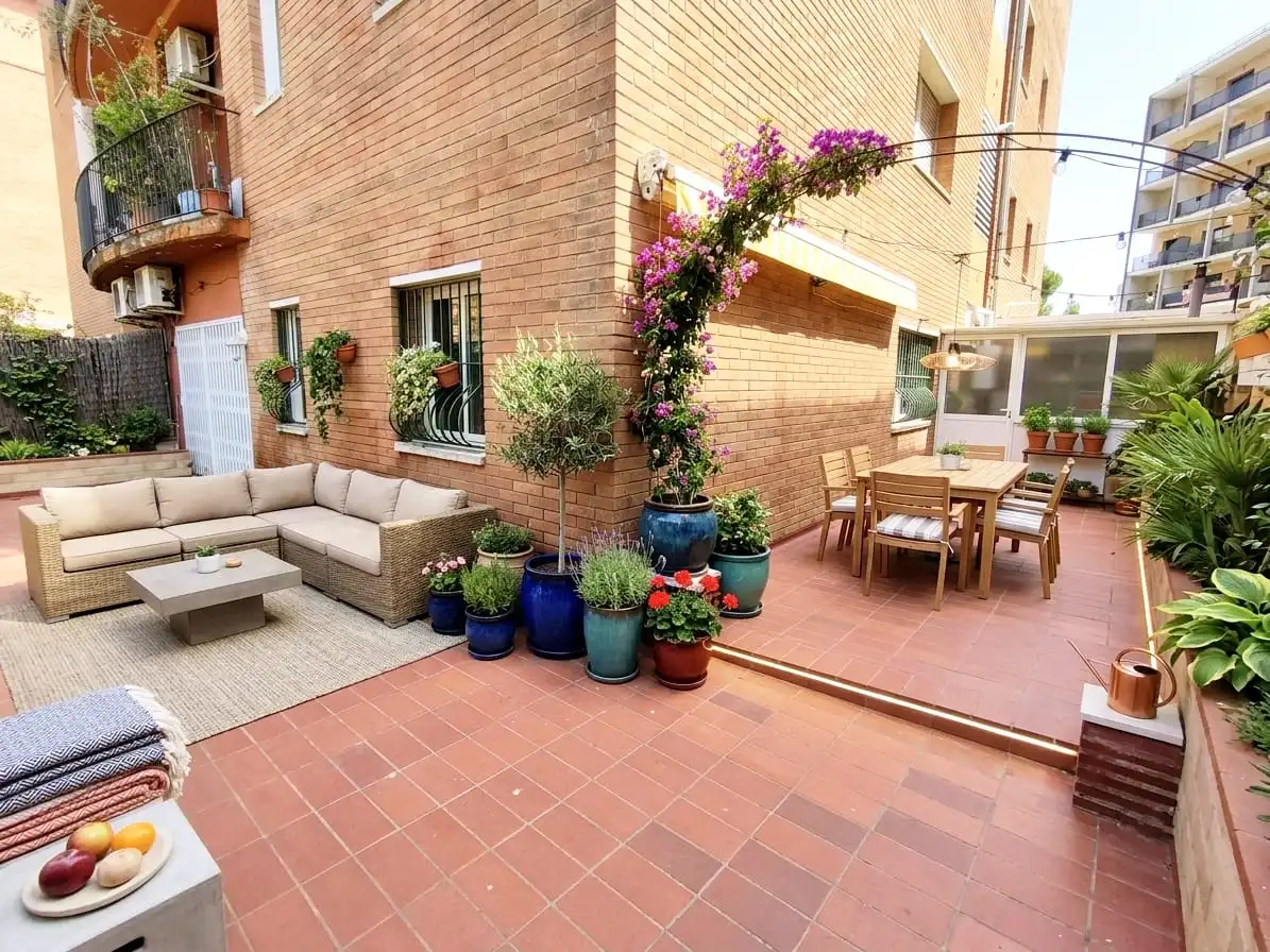 Terraza de Piso en venta en Lloret de Mar con Calefacción, Jardín privado y Terraza