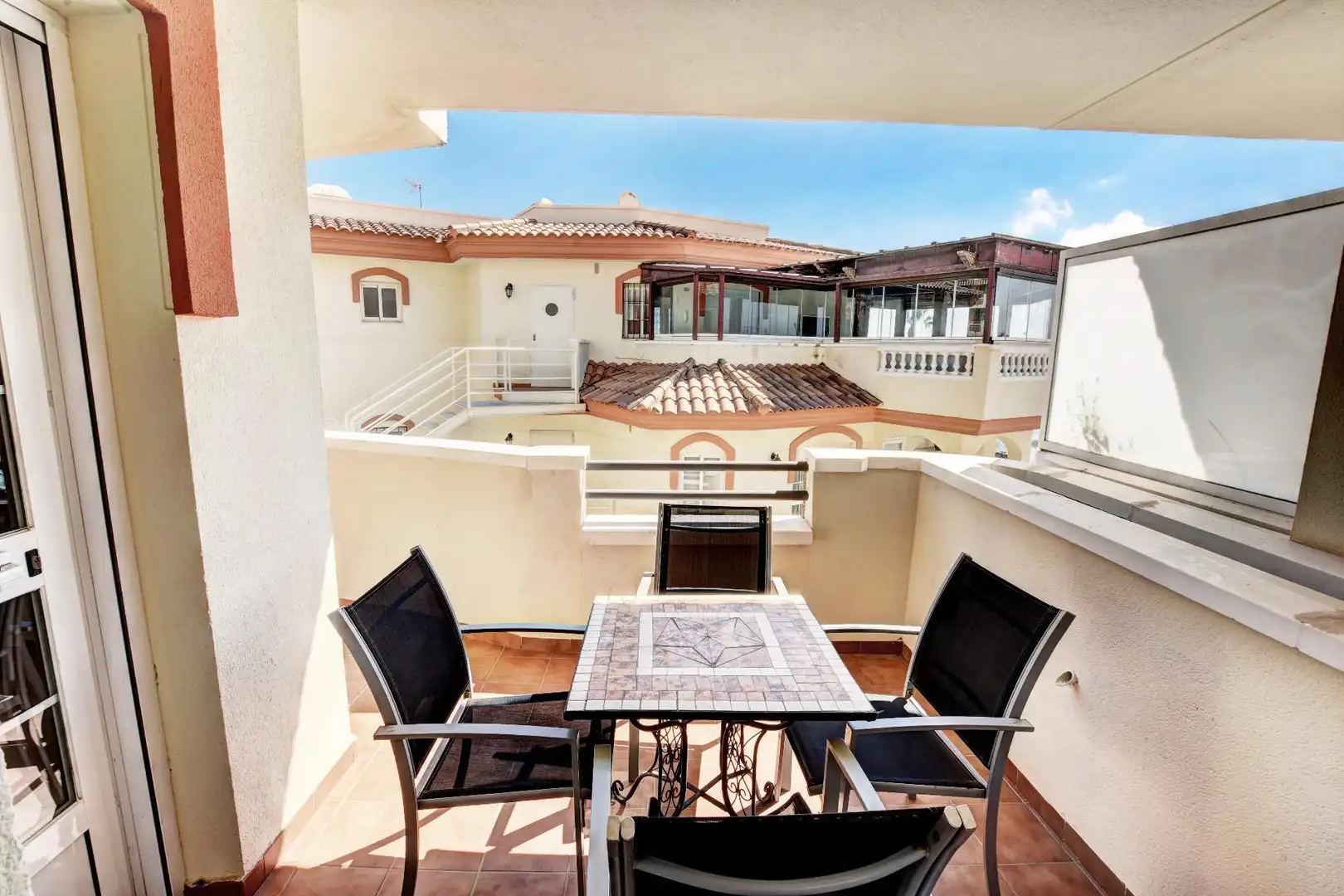 Terrassa de Apartament en venda en Benalmádena amb Aire condicionat, Terrassa i Piscina comunitària