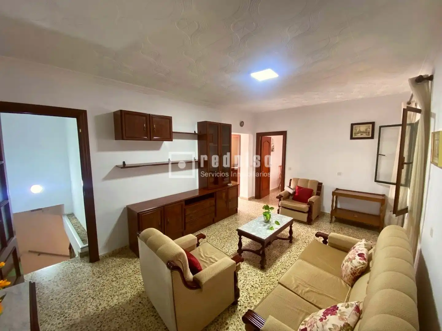 Living room of Houses for sale in Málaga Capital  with Heating, Terrace and Storage room