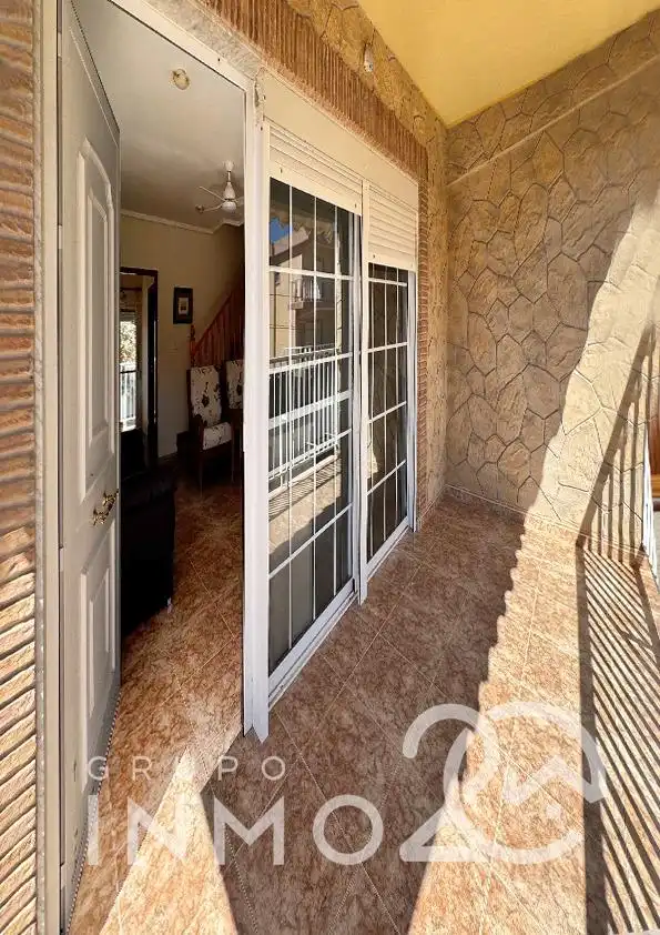 Terraza de Casa adosada en venta en Sueca con Aire acondicionado, Calefacción y Jardín privado