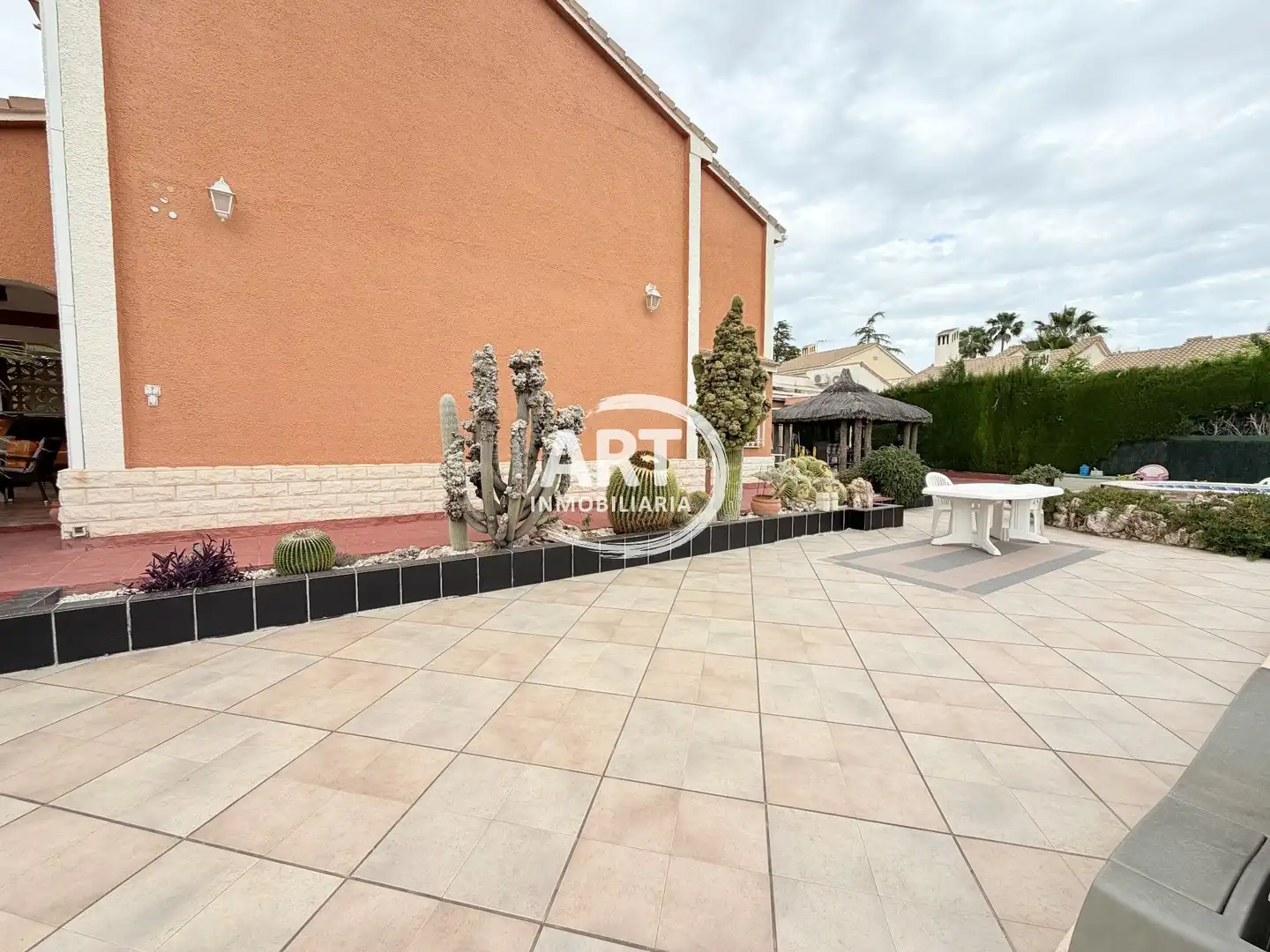Garden of Houses for sale in San Antonio de Benagéber  with Air Conditioner, Heating and Private garden