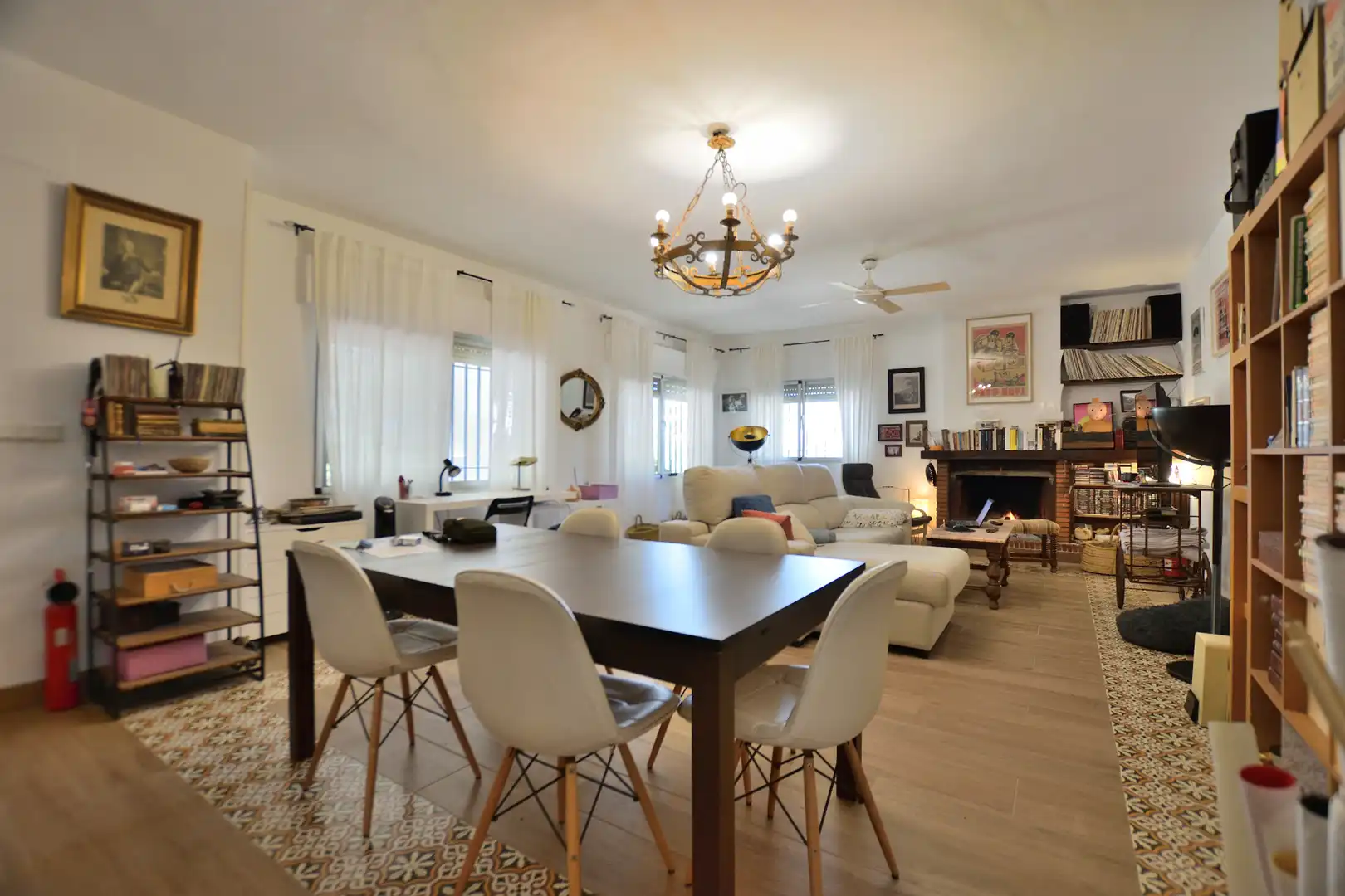 Sala de estar de Finca rústica en venta en Ronda con Jardín privado, Trastero y Piscina