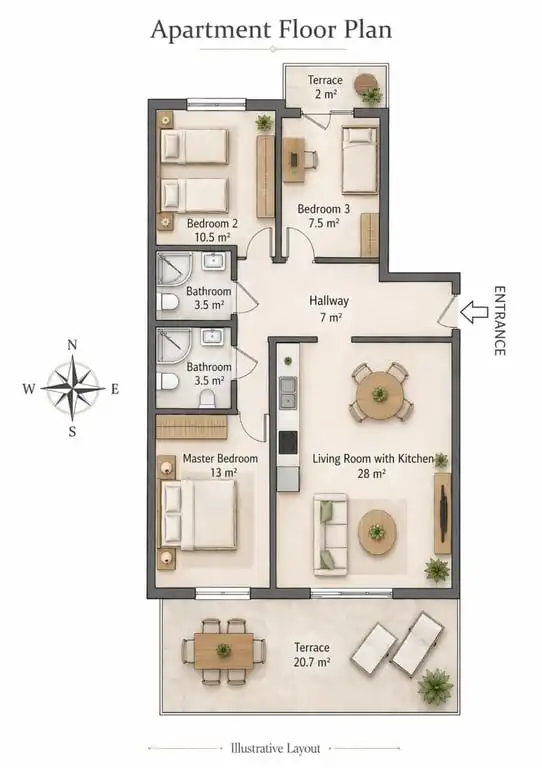 Apartament amb piscina en venda a Centro ciudad, imagen 24