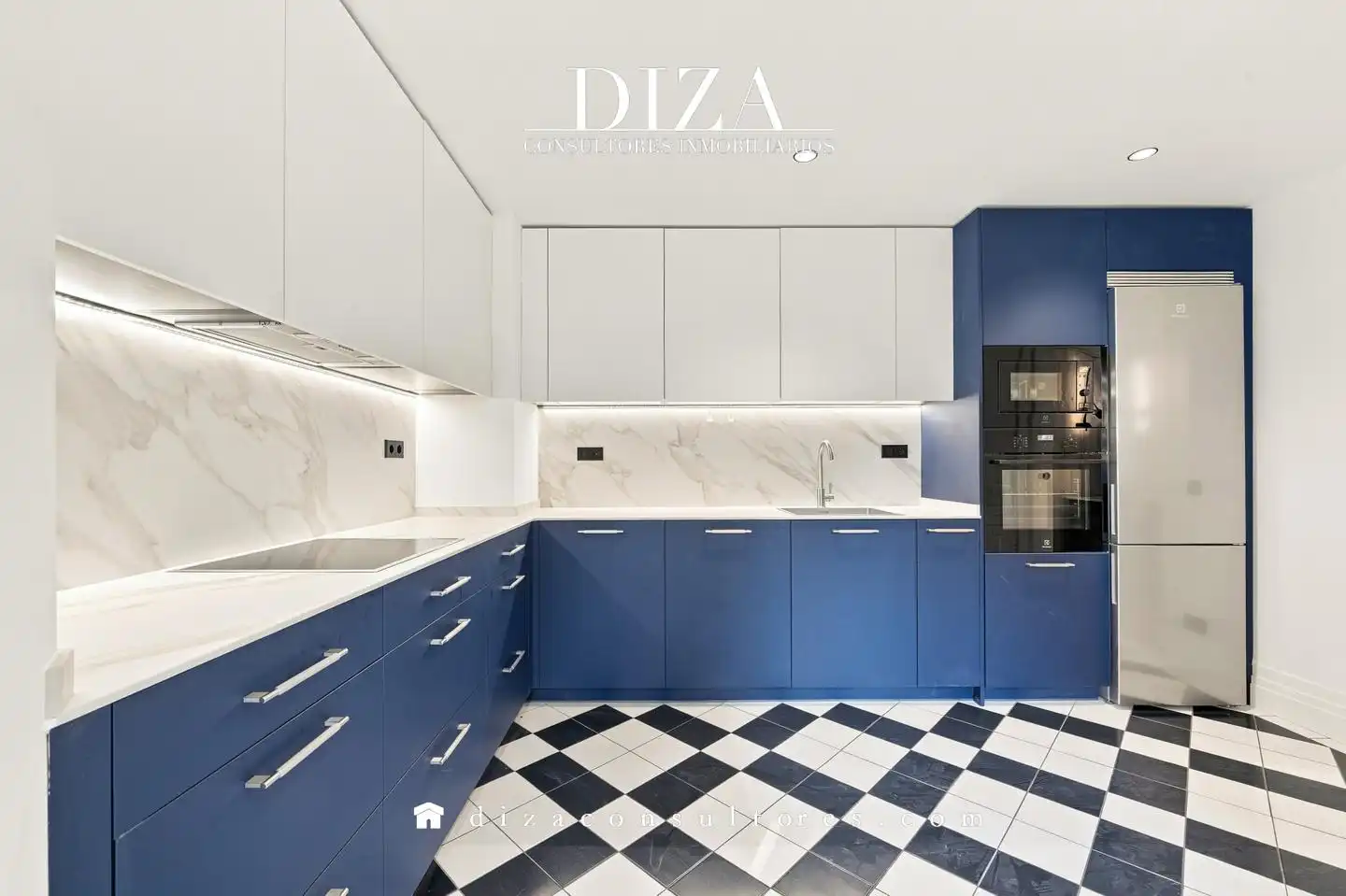 Cocina de Piso de alquiler en Madrid con Aire acondicionado, Calefacción y Trastero