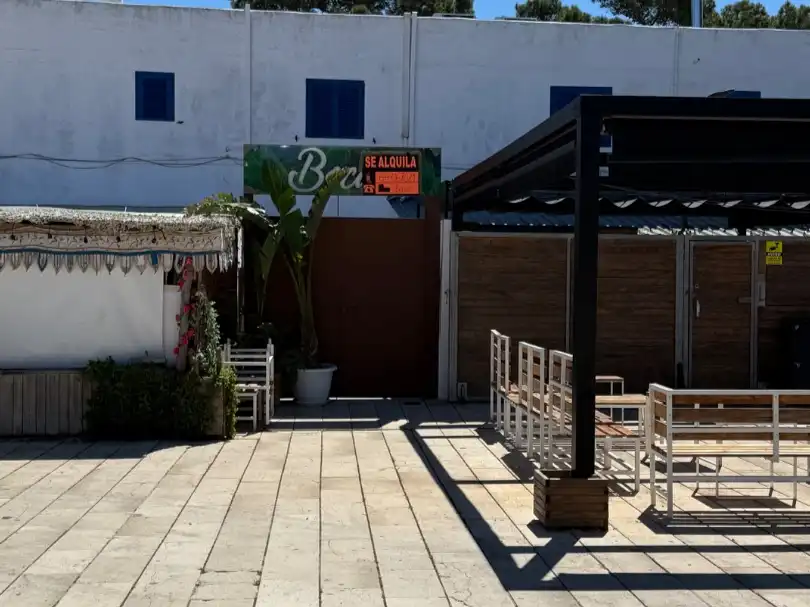 Terrasse von Geschaftsraum zur Miete in Formentera