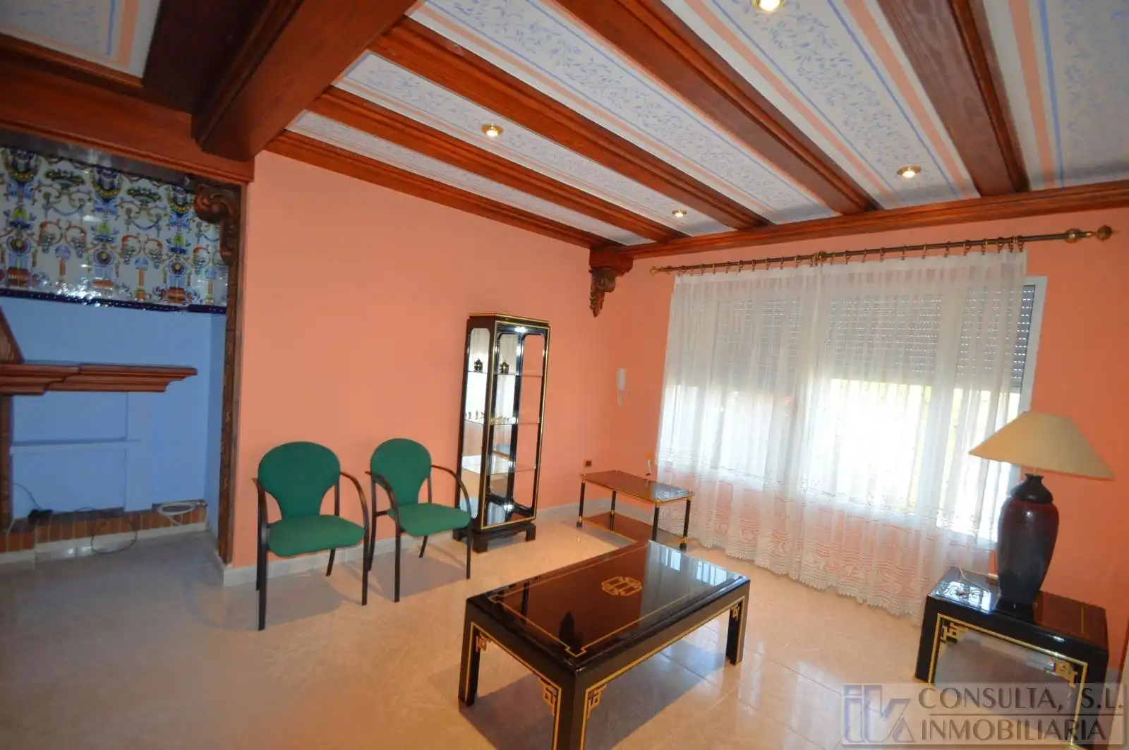 Sala d'estar de Casa o xalet en venda en Vinaròs amb Jardí privat, Terrassa i Piscina