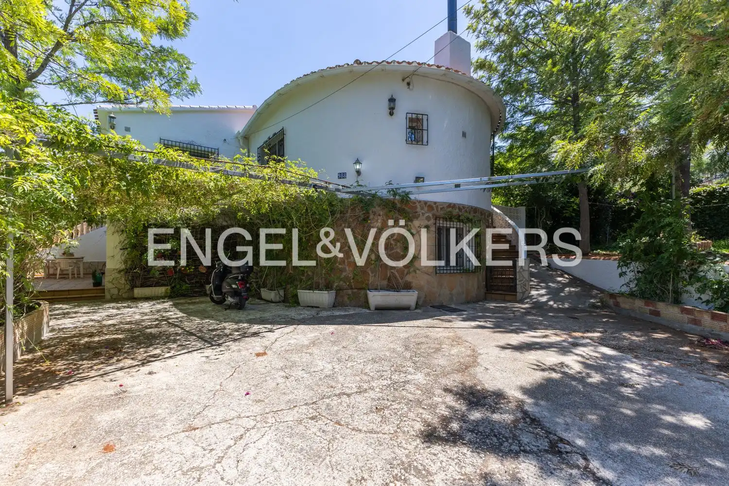 Vista exterior de Casa o chalet en venta en Dénia con Aire acondicionado, Calefacción y Jardín privado
