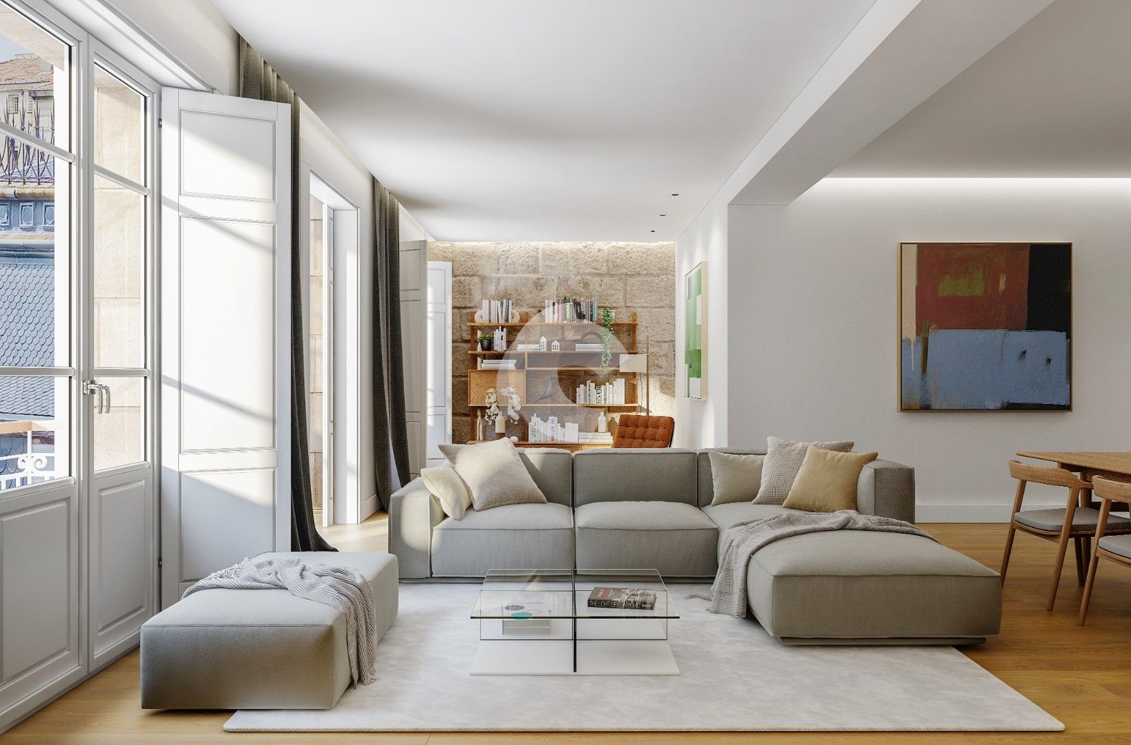 Living room of Flat for sale in Ourense Capital 