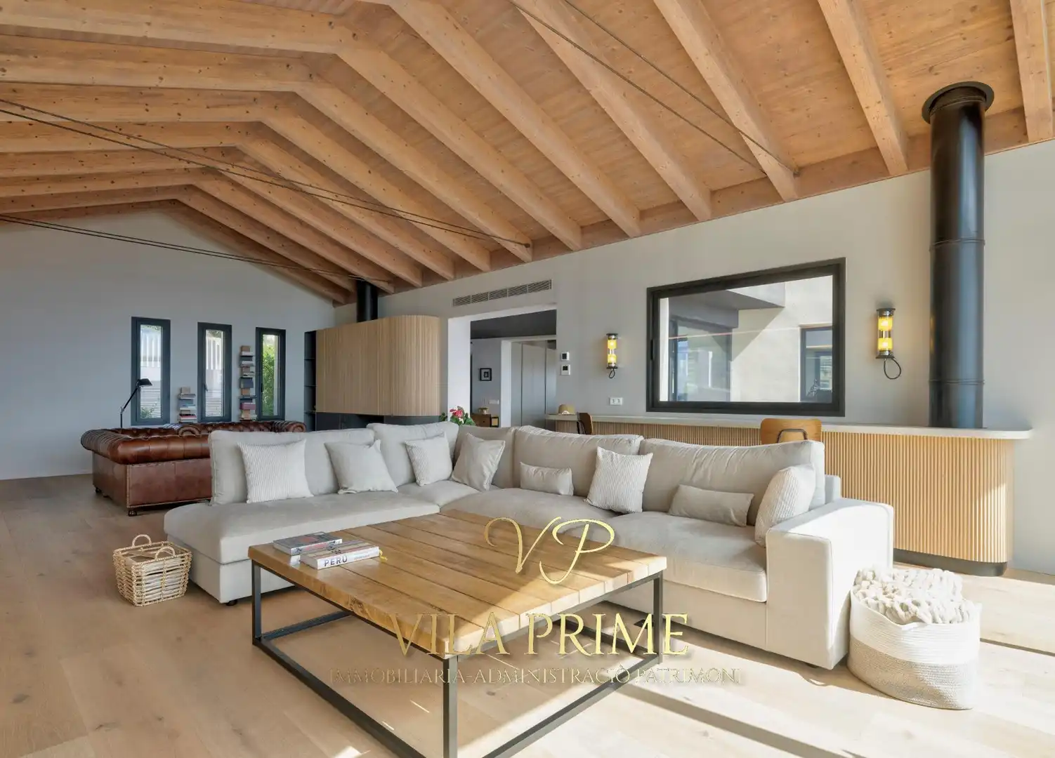 Living room of Houses for sale in Cabrils  with Air Conditioner, Heating and Private garden