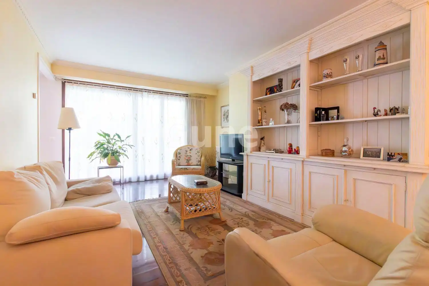 Sala de estar de Piso en venta en Urretxu con Calefacción, Jardín privado y Terraza