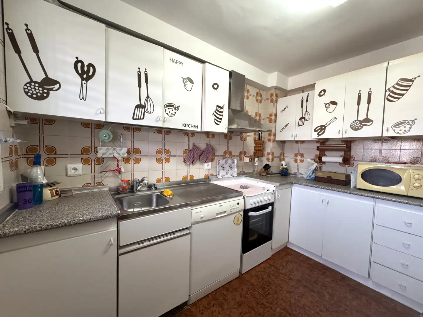 Kitchen of Flat for sale in Santa Susanna  with Terrace, Furnished and Balcony
