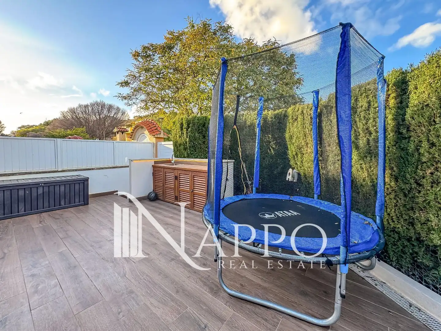 Terraza de Casa adosada en venta en Calvià con Aire acondicionado, Calefacción y Jardín privado