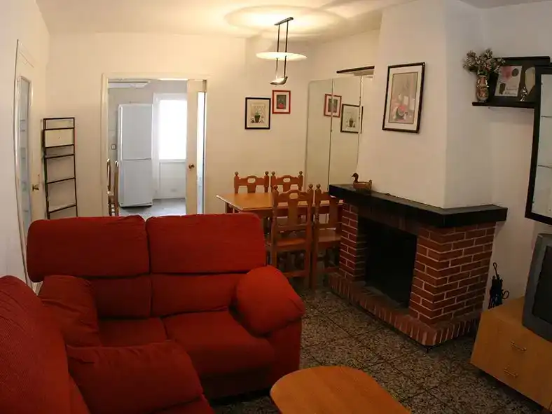 Sala d'estar de Estudi de lloguer en Vera amb Moblat