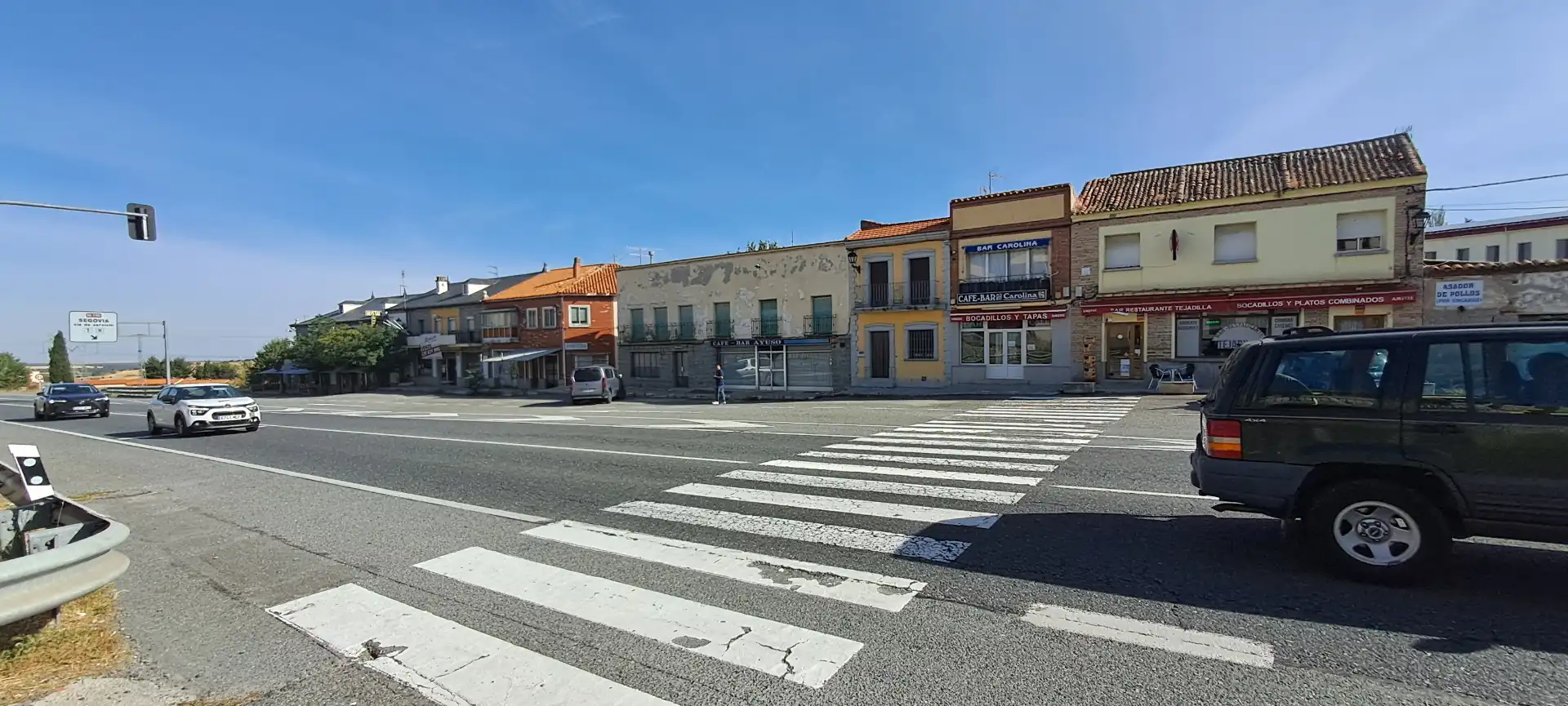 Vista exterior de Local de lloguer en Villacastín amb Moblat