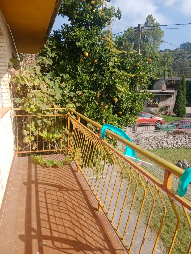Terraza de Casa o chalet en venta en Hazas de Cesto con Jardín privado, Trastero y Amueblado