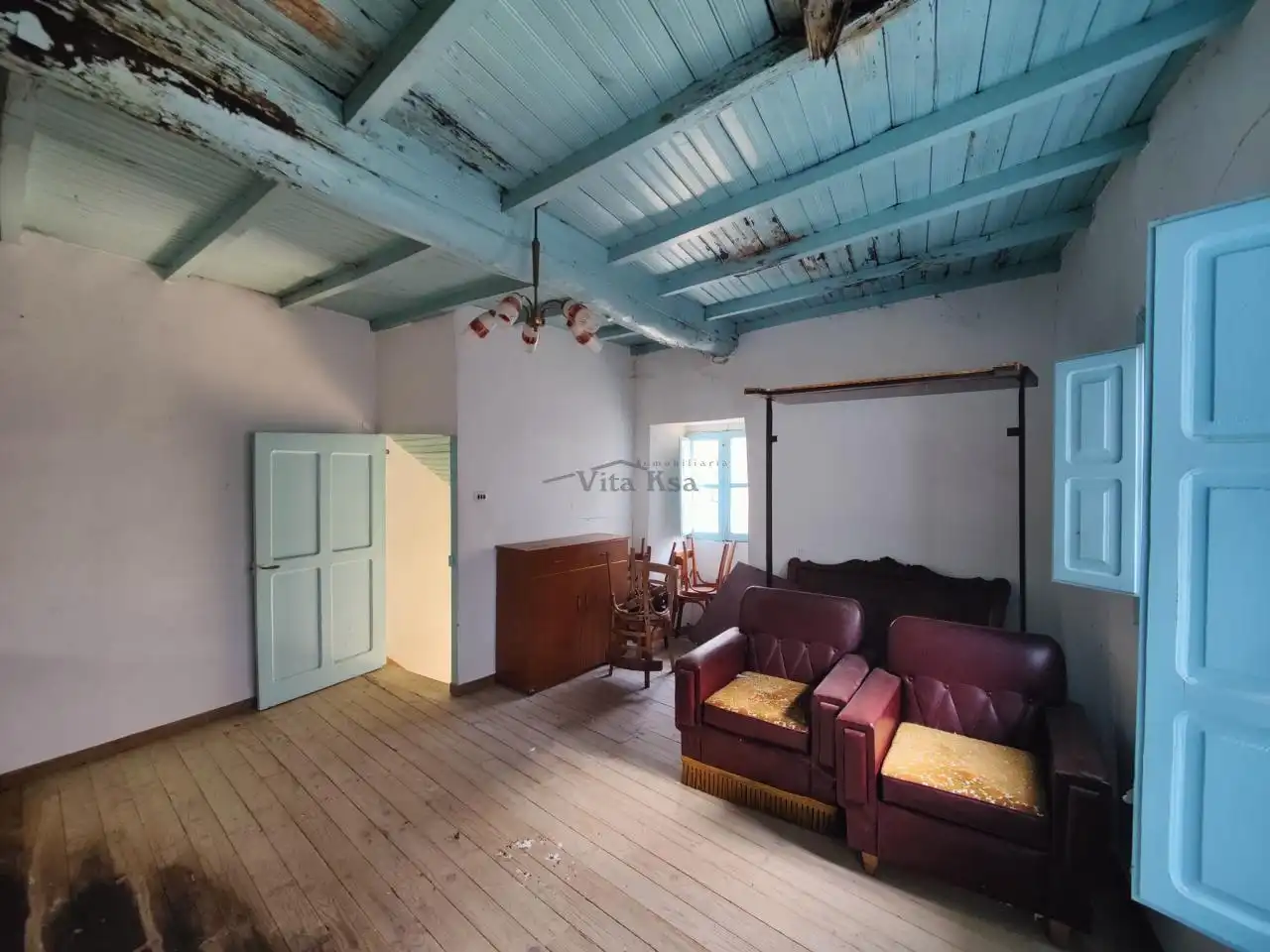 Sala de estar de Casa o chalet en venta en Taboadela con Jardín privado, Terraza y Amueblado