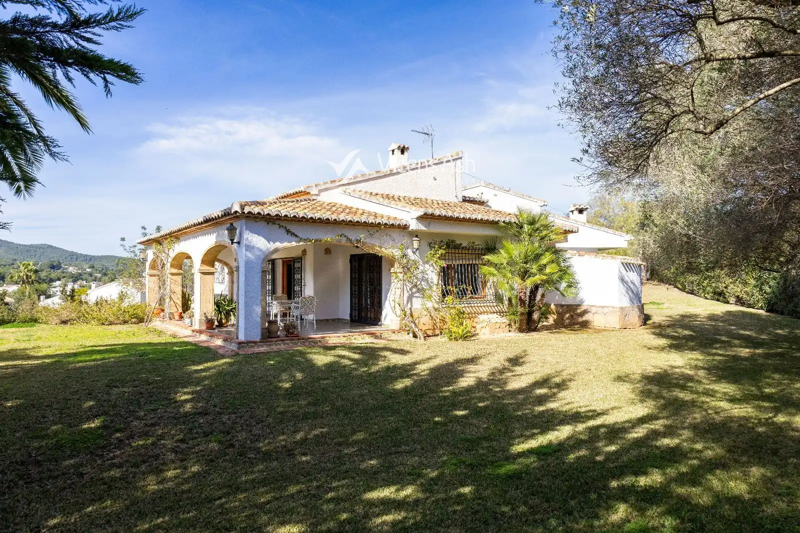 Garden of Houses for sale in Jávea / Xàbia  with Heating and Swimming Pool