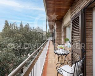 Balcony of Flat for sale in Sant Cugat del Vallès