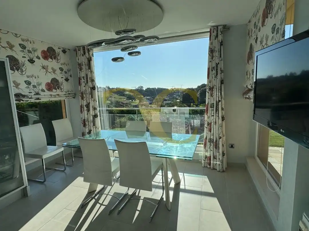 Dining room of Houses for rent in Santa Cruz de Bezana  with Air Conditioner, Heating and Private garden
