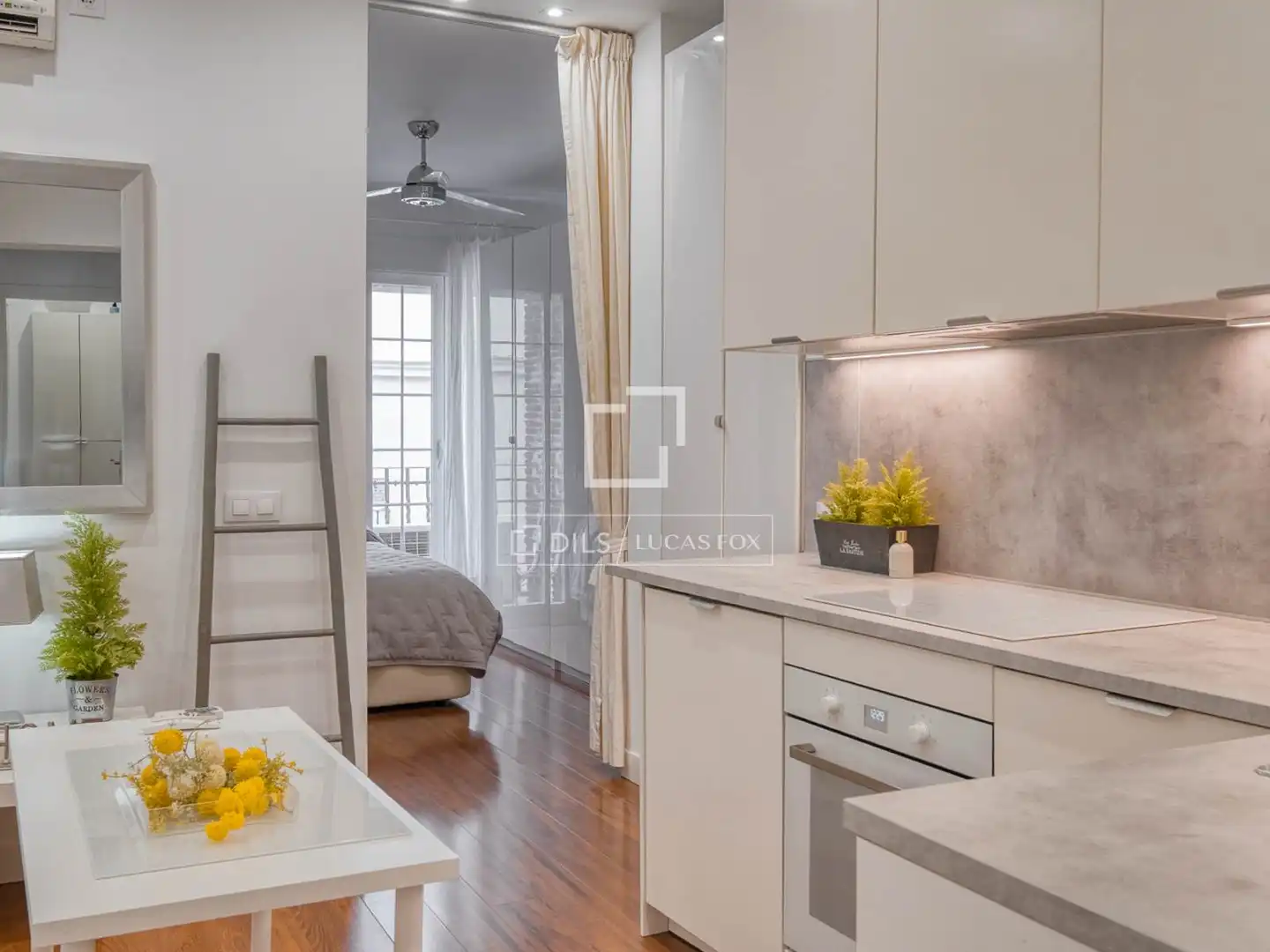 Cocina de Piso en venta en Madrid con Aire acondicionado, Parquet y Balcón