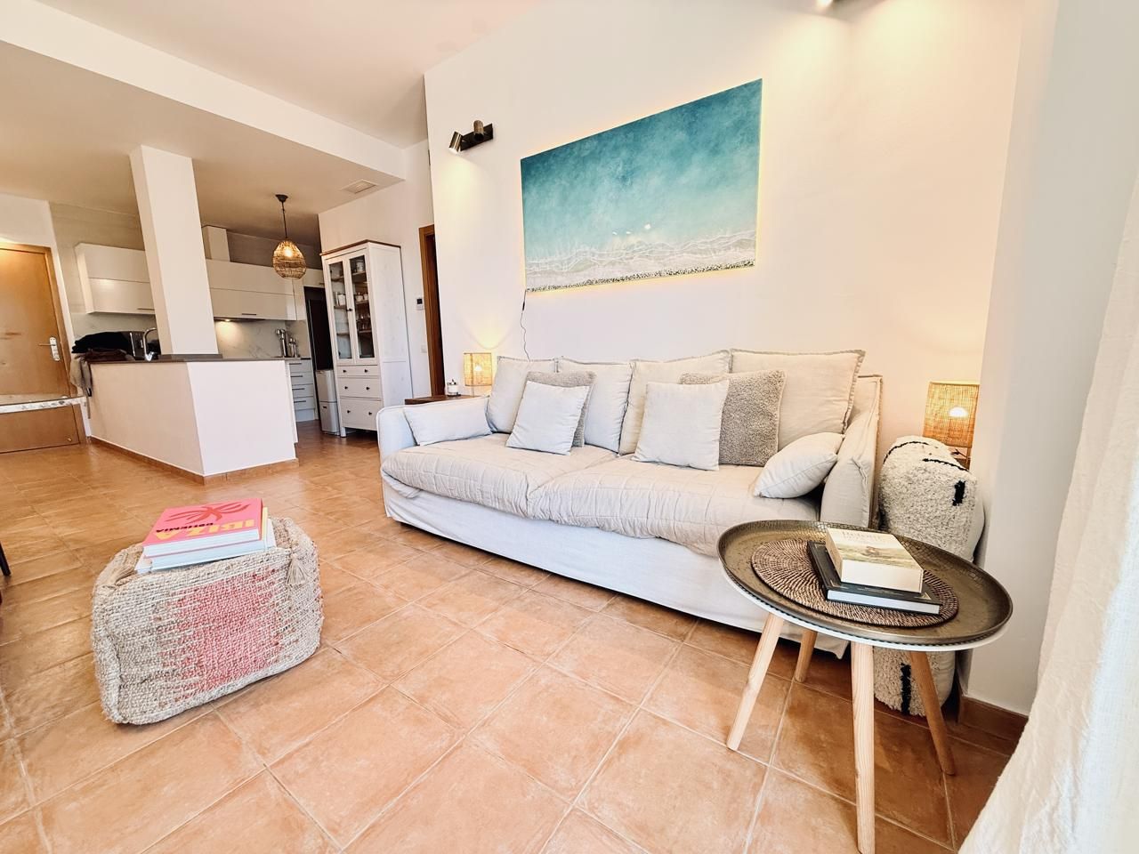 Living room of Attic for rent in Santa Eulària des Riu  with Air Conditioner, Heating and Terrace