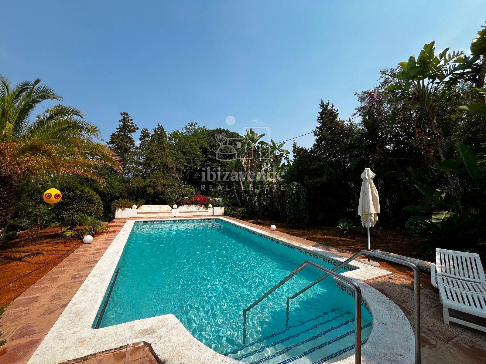 Garden of House or chalet to rent in Santa Eulària des Riu  with Air Conditioner, Heating and Terrace