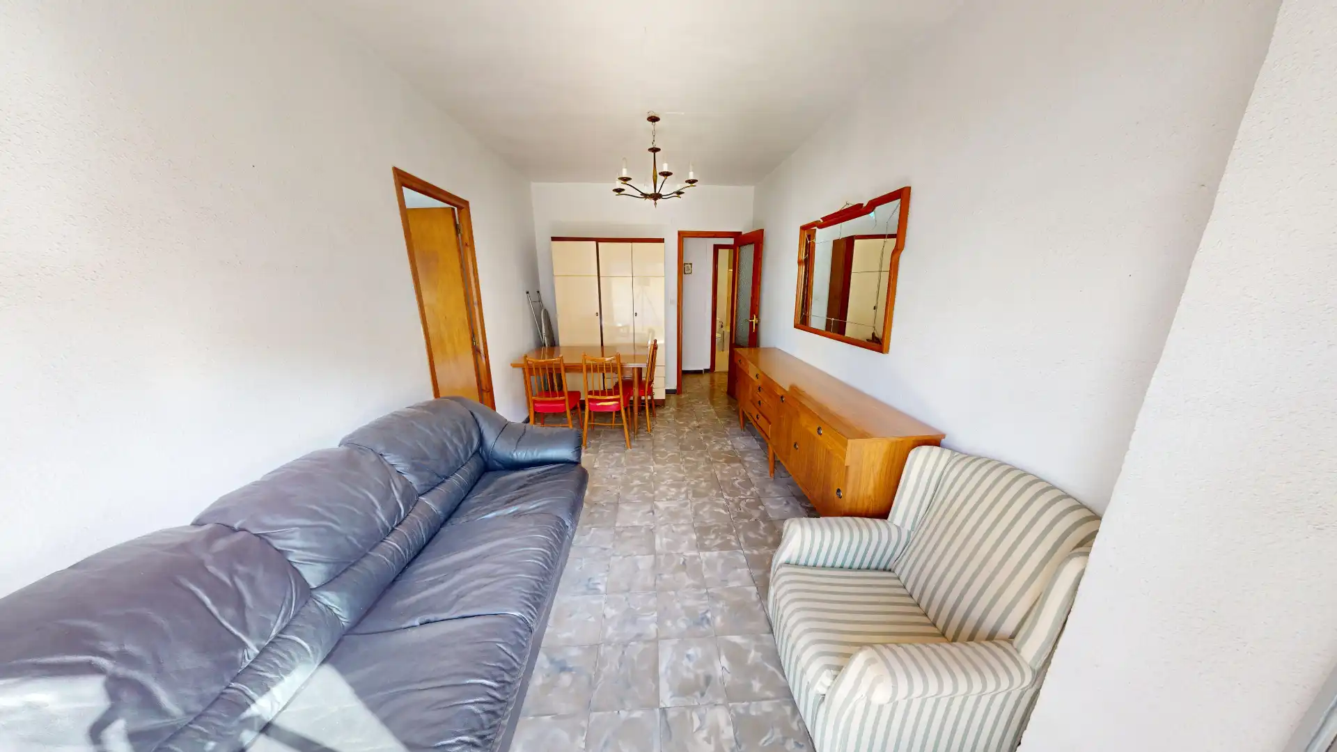 Sala de estar de Piso en venta en Alicante / Alacant con Terraza y Balcón