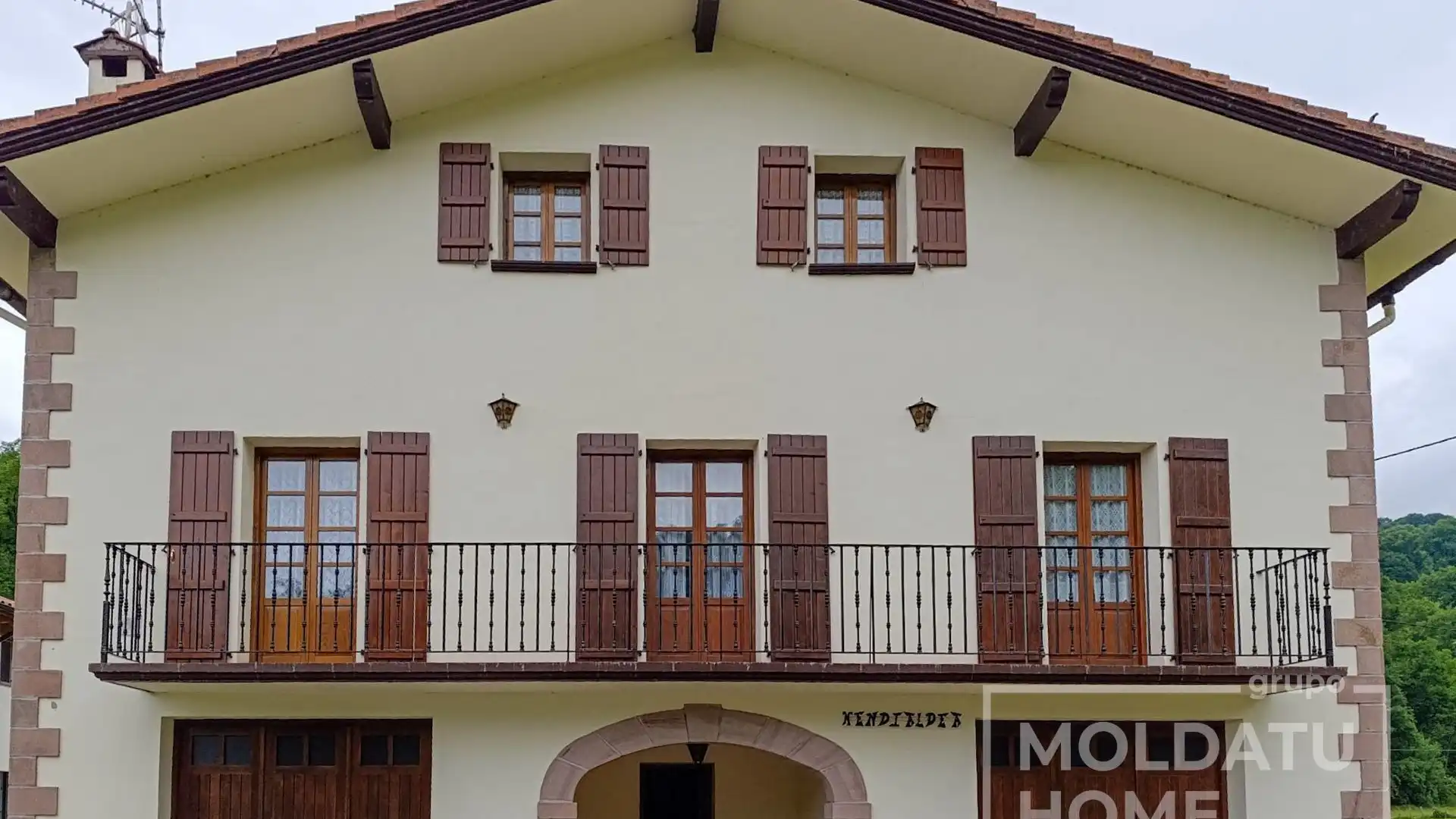 Vista exterior de Casa o chalet en venta en Baztan con Calefacción, Jardín privado y Trastero