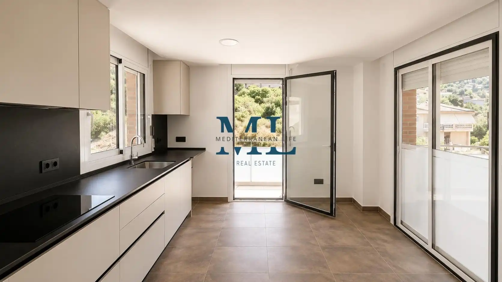 Cocina de Casa o chalet en venta en Cubelles con Calefacción