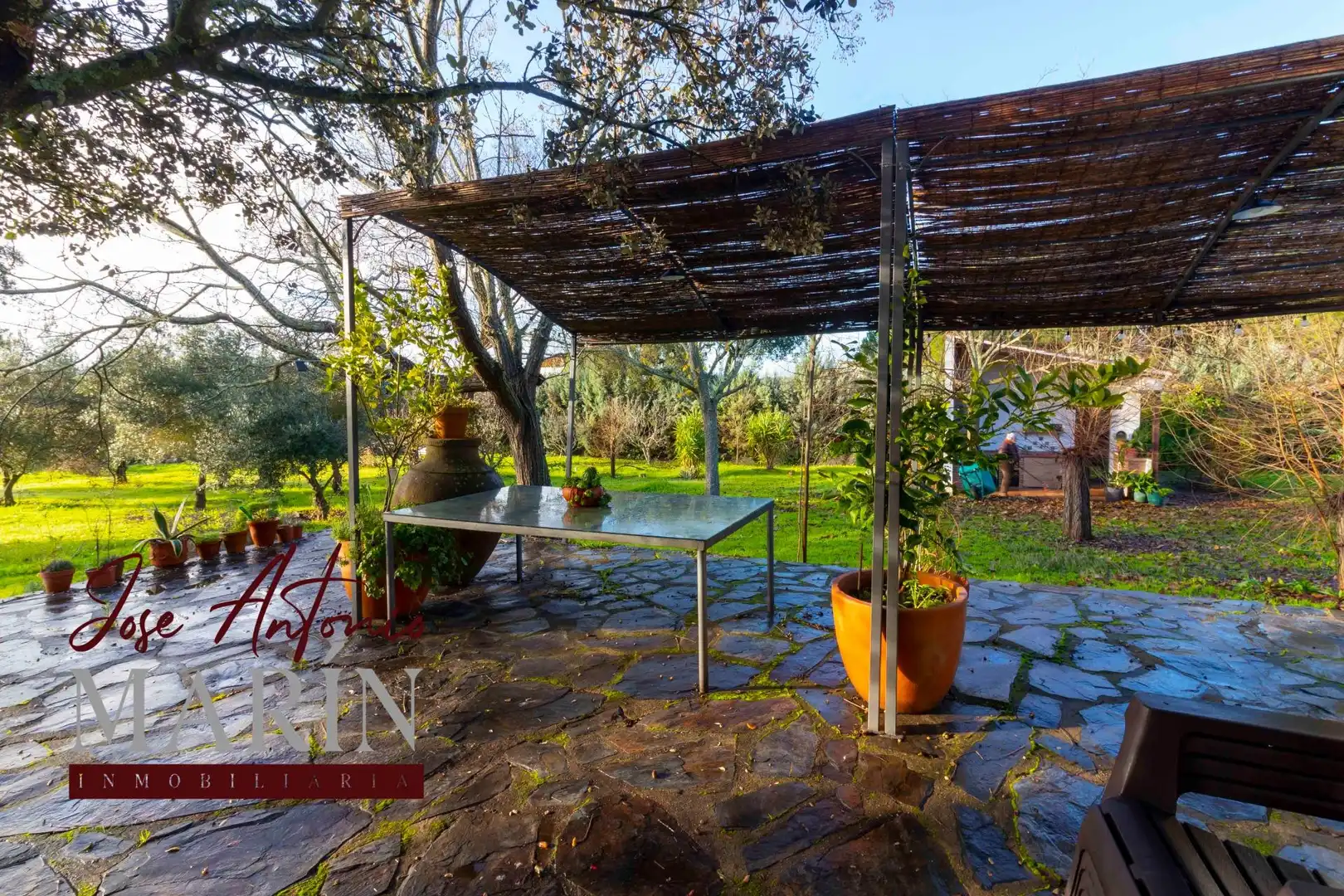 Garten von Country house zum Verkauf in Badajoz mit Privatgarten, Abstellraum und Schwimmbad