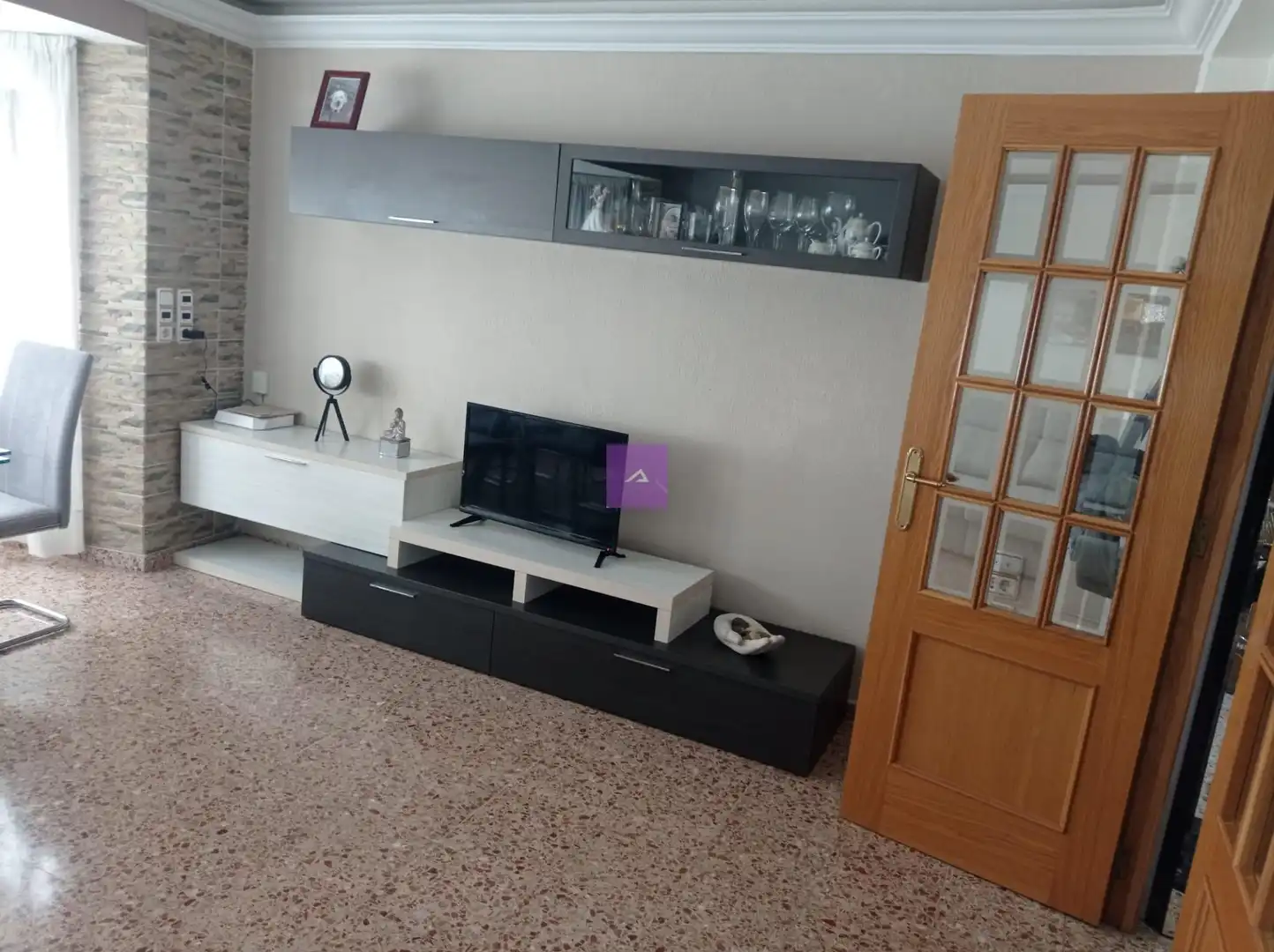 Living room of Flat for sale in Sueca  with Air Conditioner and Storage room